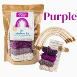DIY Rainbow Wall Hanging Kit - Pages & Parcels