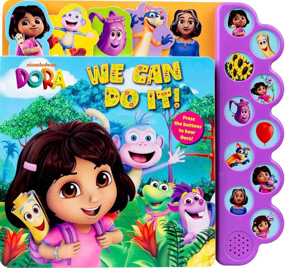 Dora: We Can Do It! 10-Button Sound Book (10-Button Sound Books) cover image