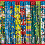 Dr. Seuss Assorted Pencils 72/ds - Pages & Parcels