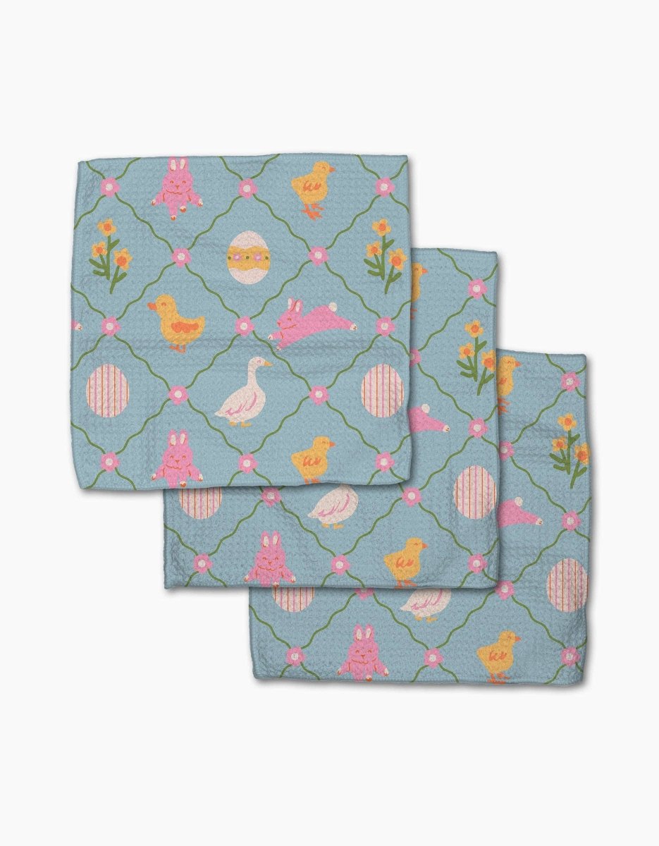 Easter Critters Dishcloth Set - Pages & Parcels