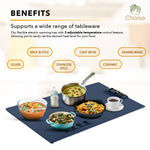 Electric Food Warmer Mat - Portable and Flexible. - Pages & Parcels