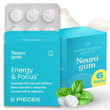 Energy and Focus Gum | Peppermint - Pages & Parcels