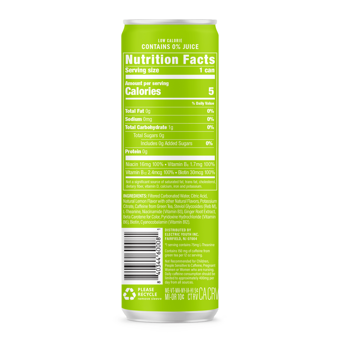 Energy Drink - Sparkling Citrus Burst - Pages & Parcels