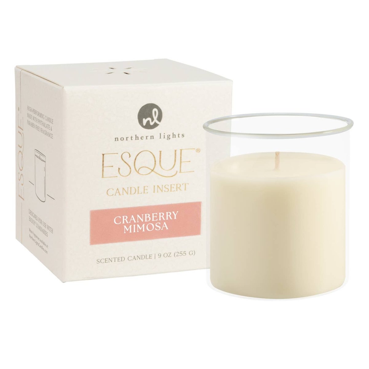 Esque® Seasonal Candle Insert - Pages & Parcels