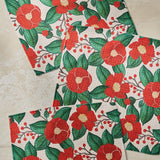 Winter Camellia Dishcloth Set - Holiday 2026