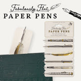 Fabulously Flat Paper Pens - Pages & Parcels