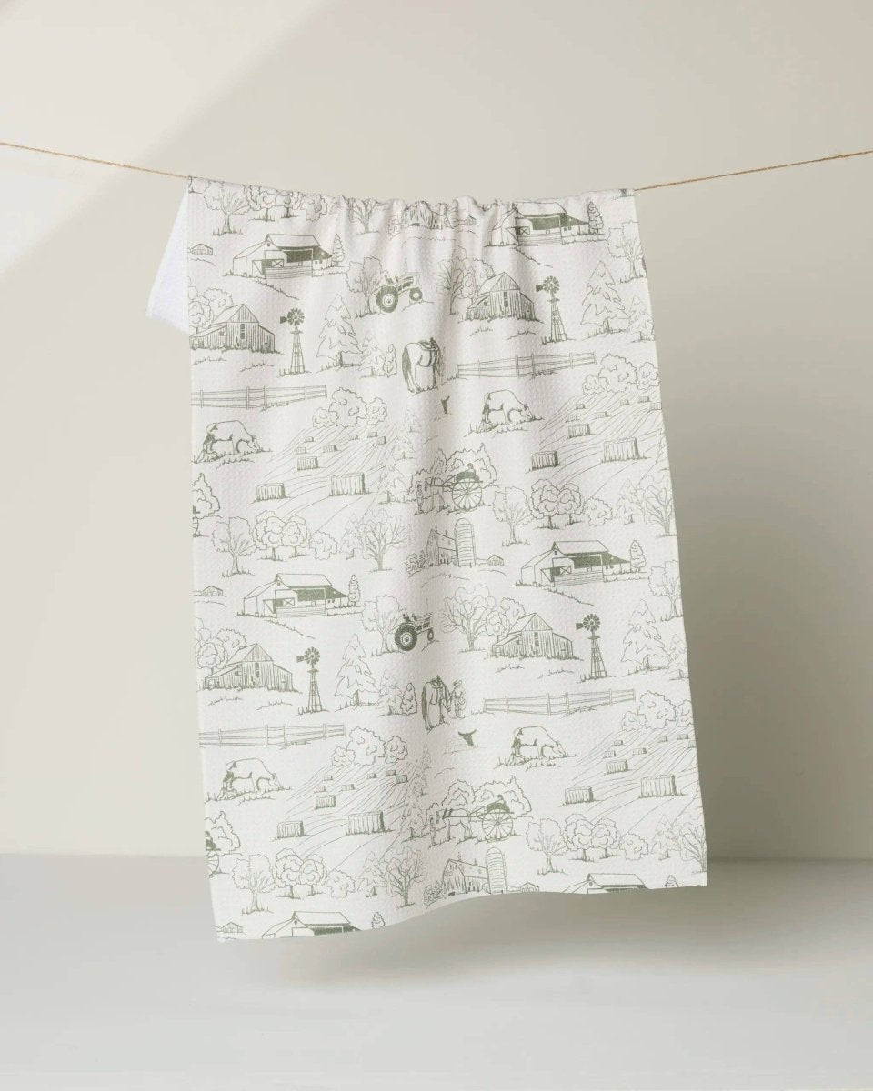 Farmyard Tea Towel - Pages & Parcels