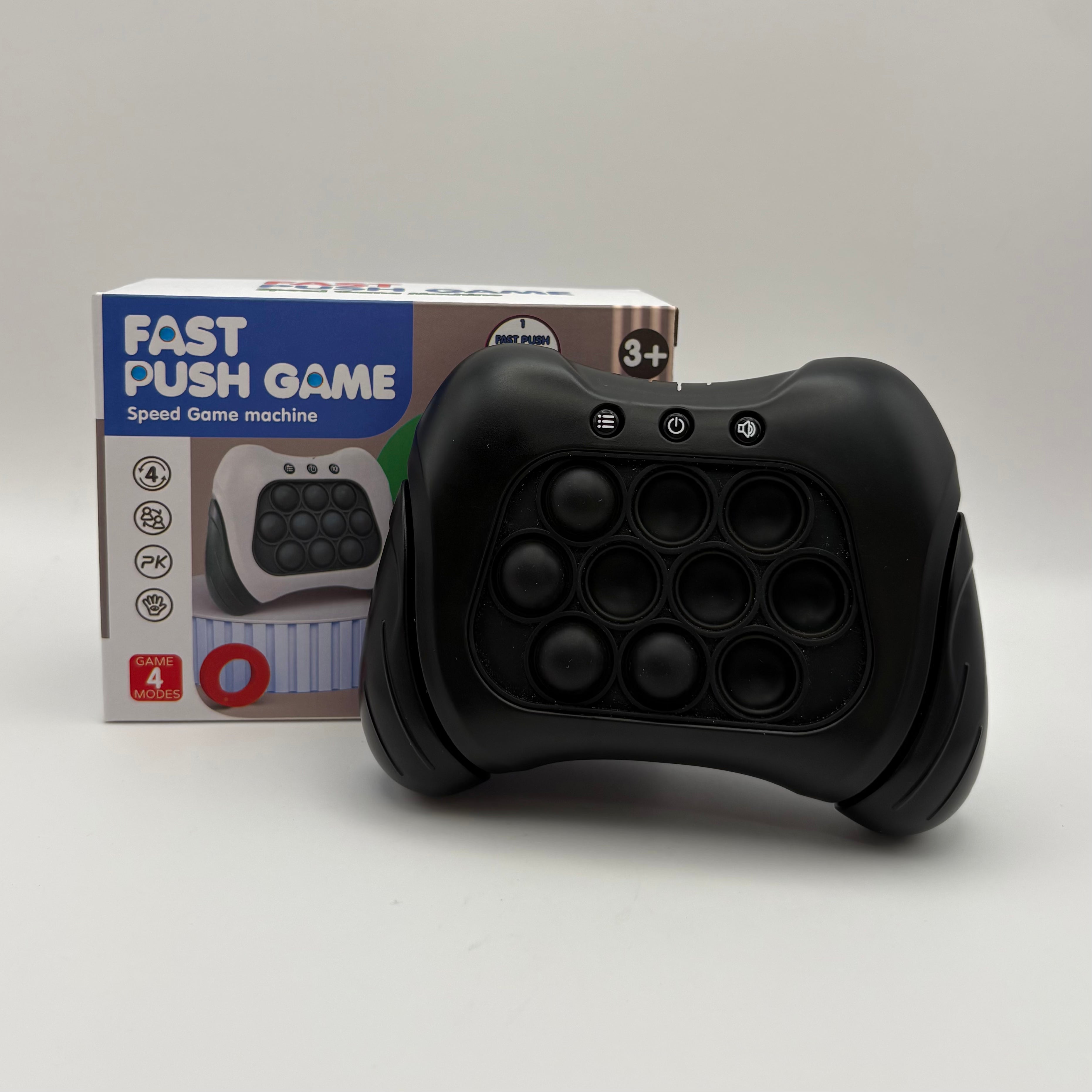 Fast push game with a white background 