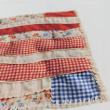 Faux Patchwork Printed US Flag Casual Tee - Pages & Parcels