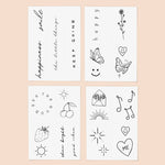 Feel Good Temporary Tattoo Pack - Pages & Parcels