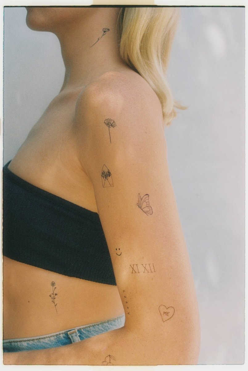 Feel Good Temporary Tattoo Pack - Pages & Parcels