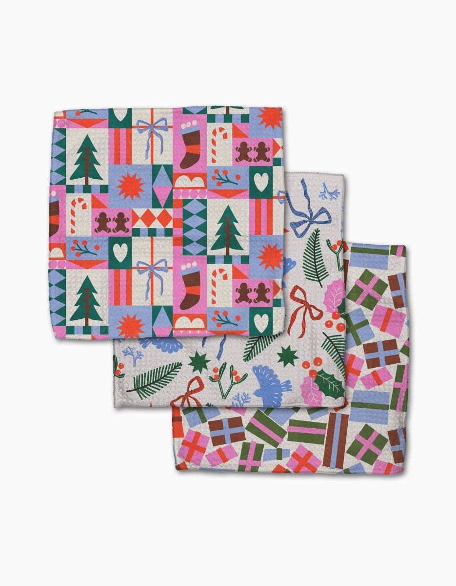 Festive Cheer Dishcloth Set - Pages & Parcels