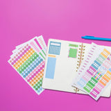 Planner & Calendar Sticker Book – 25 Sheets