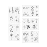 Fine Line Temporary Tattoo Pack - Pages & Parcels