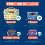 First Aid "Loaded" MiniKit (60 pcs) - Pages & Parcels