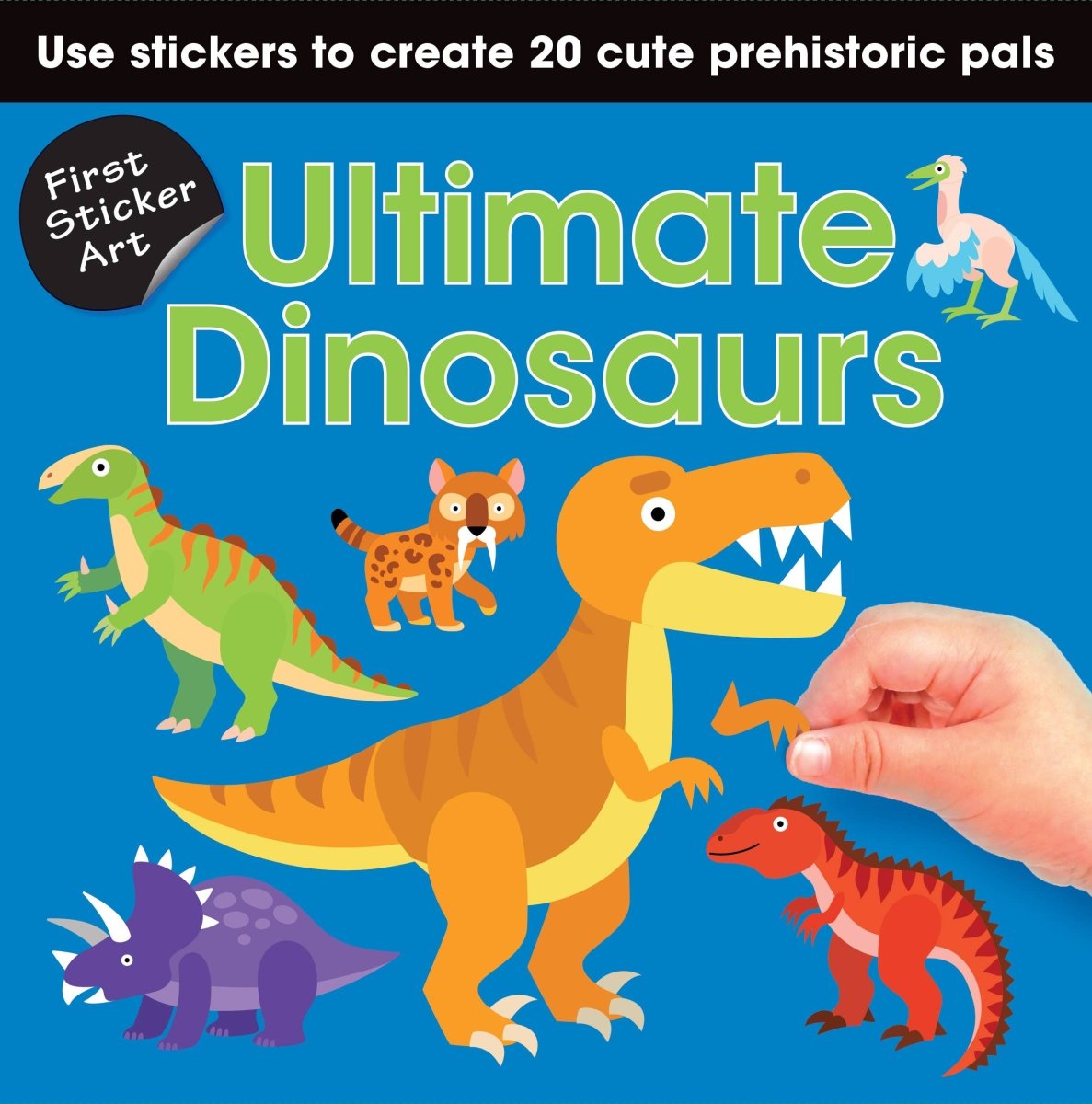 First Sticker Art: Ultimate Dinosaurs (TP) - Pages & Parcels