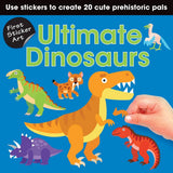First Sticker Art: Ultimate Dinosaurs (TP) - Pages & Parcels