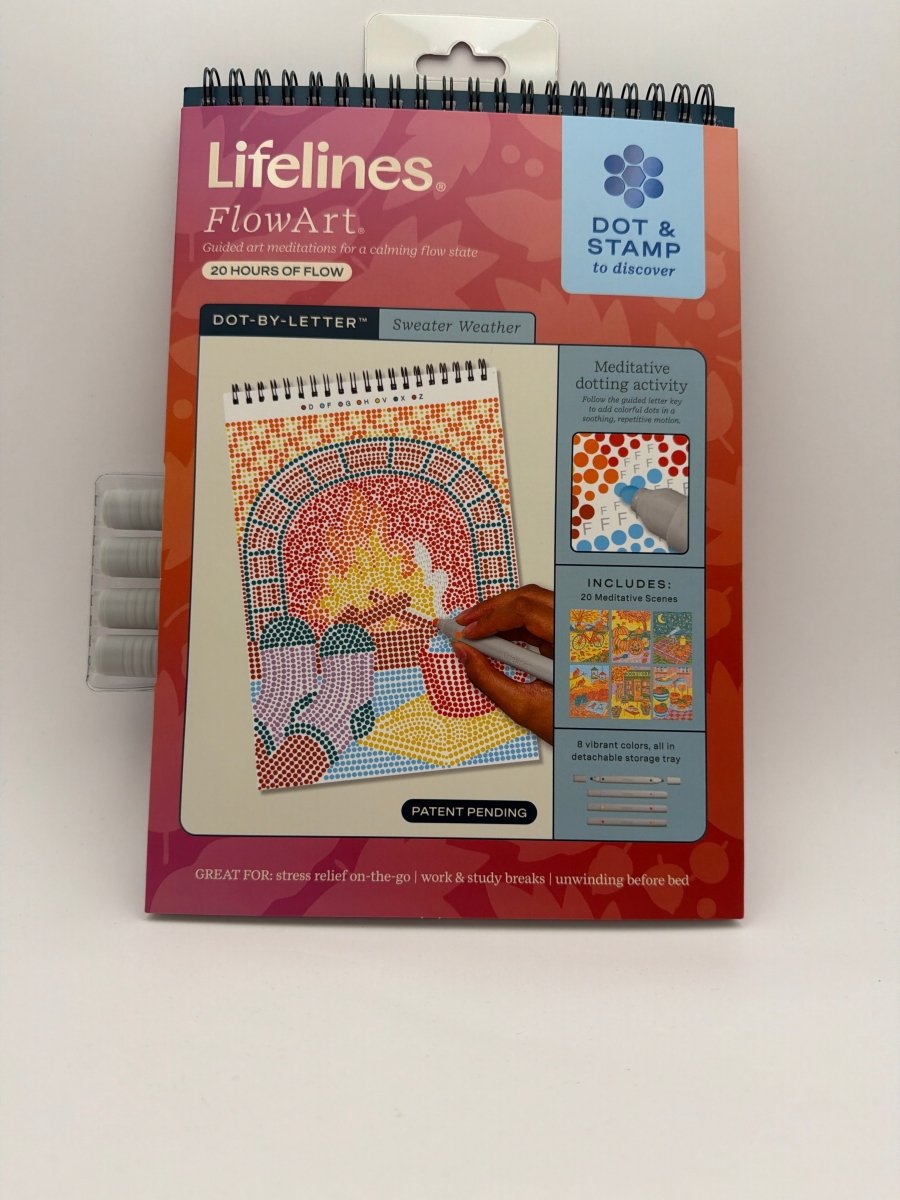 FlowArt- Dot By Letter | Lifelines - Pages & Parcels