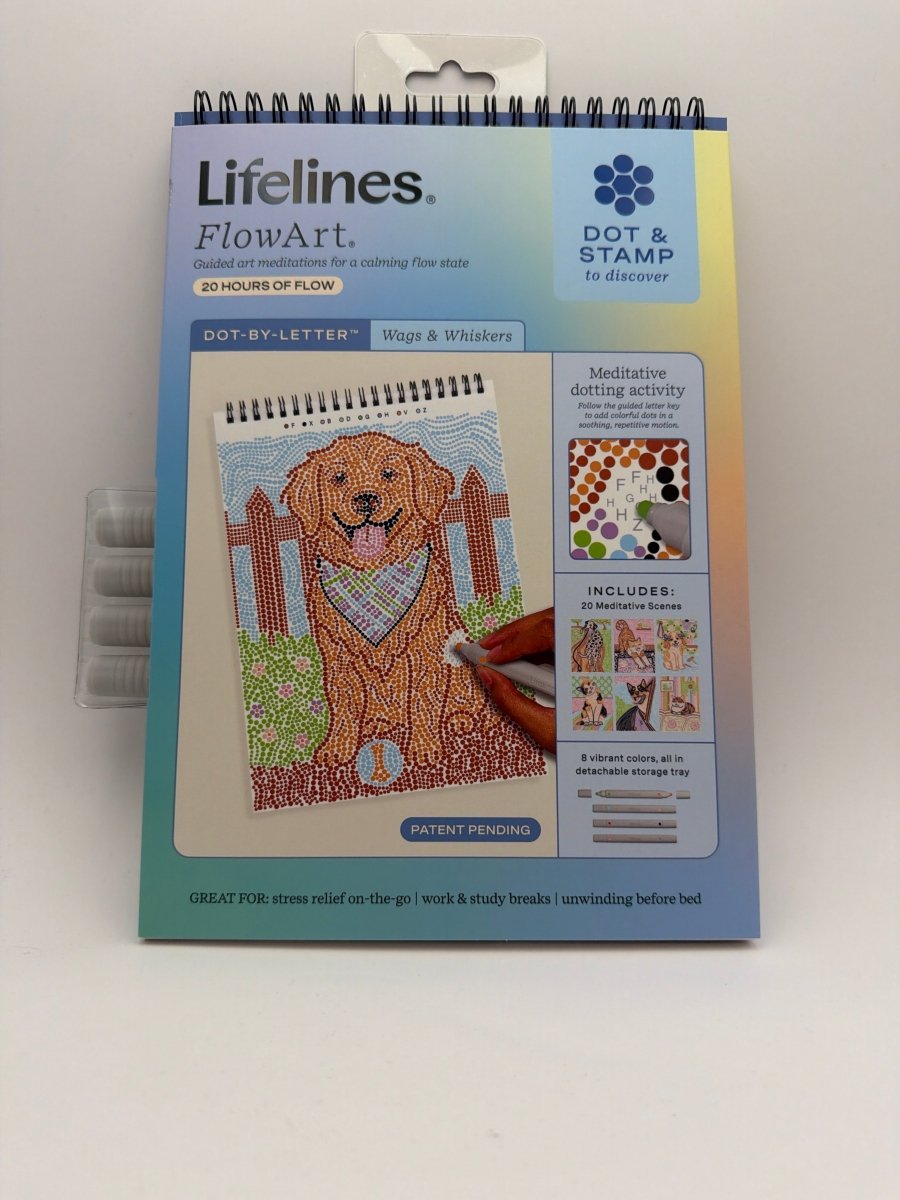 FlowArt- Dot By Letter | Lifelines - Pages & Parcels