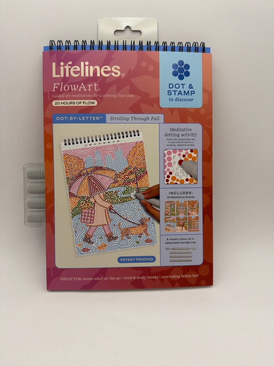 FlowArt- Dot By Letter | Lifelines - Pages & Parcels