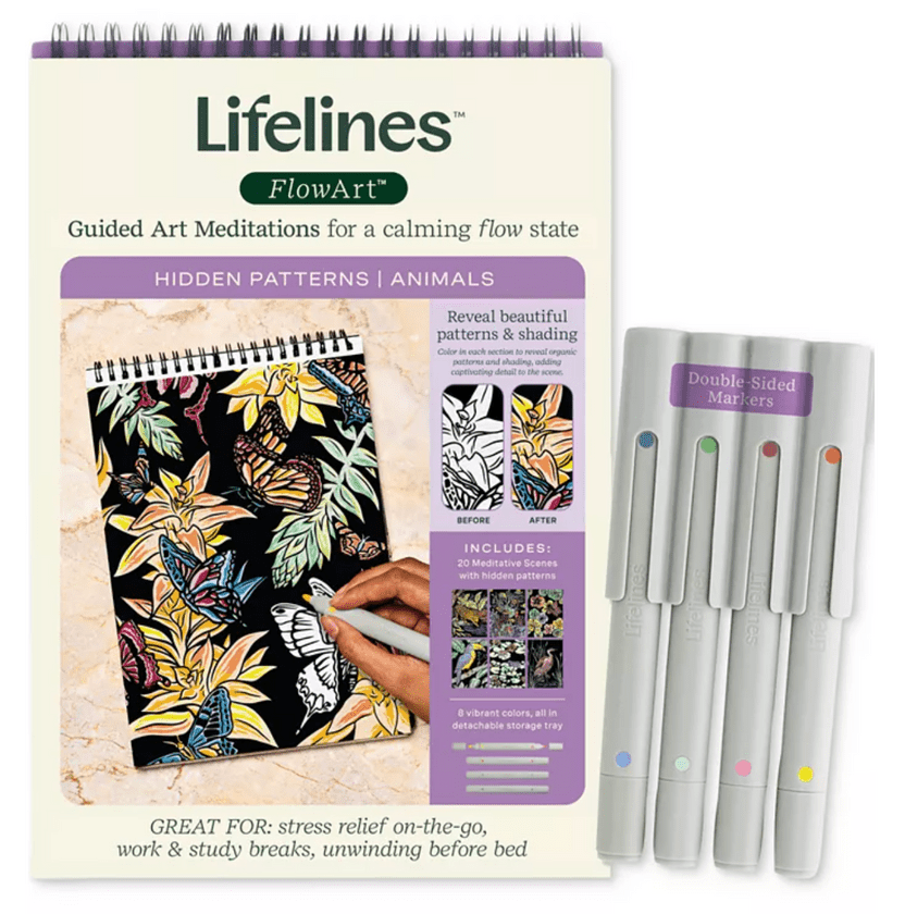 FlowArt® - Hidden Patterns, Animals - Pages & Parcels