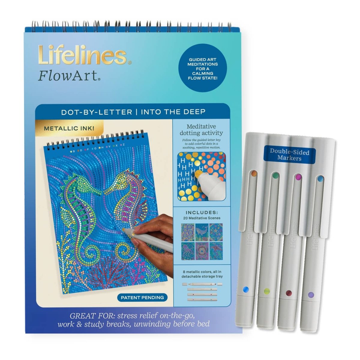 FlowArt® - Metallic Dot - By - Letter - Pages & Parcels