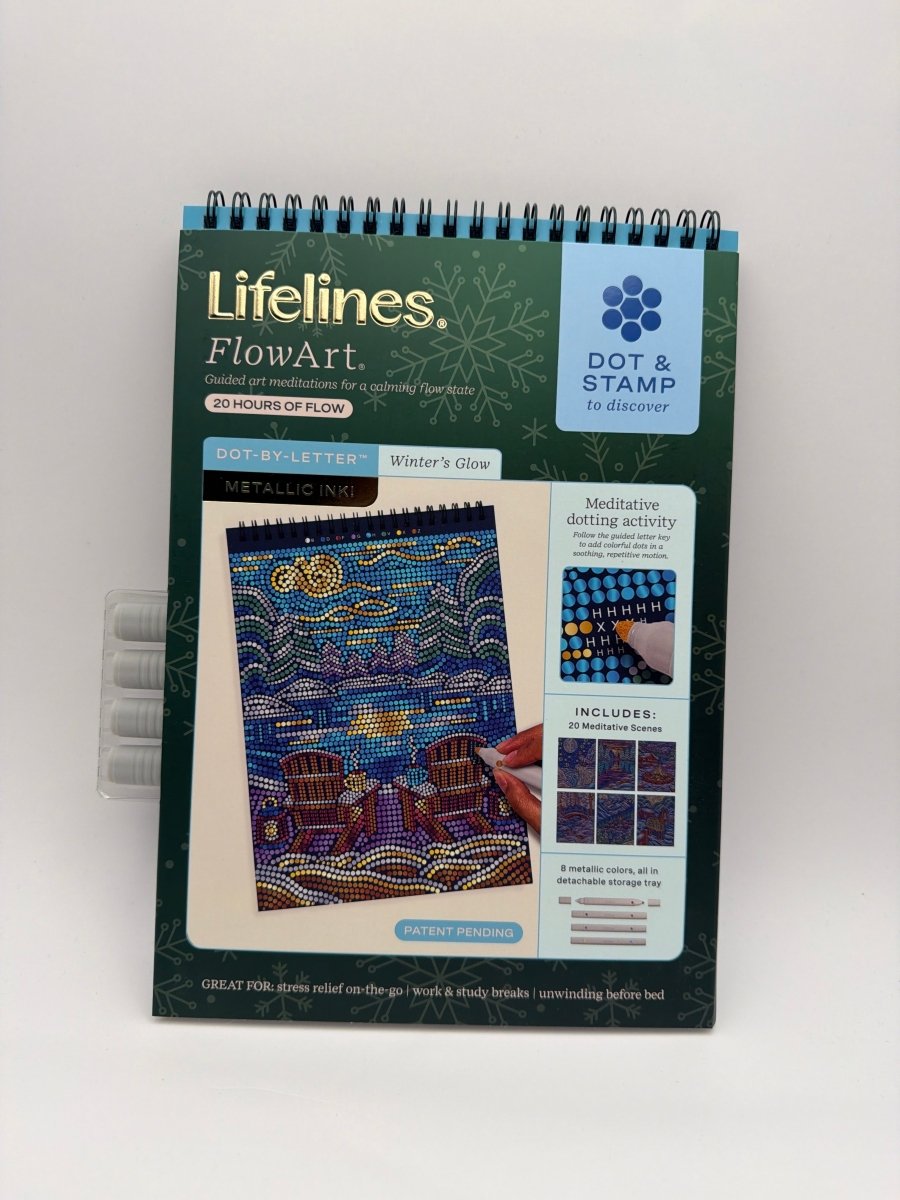 FlowArt® - Metallic Dot-By-Letter | Lifelines - Pages & Parcels