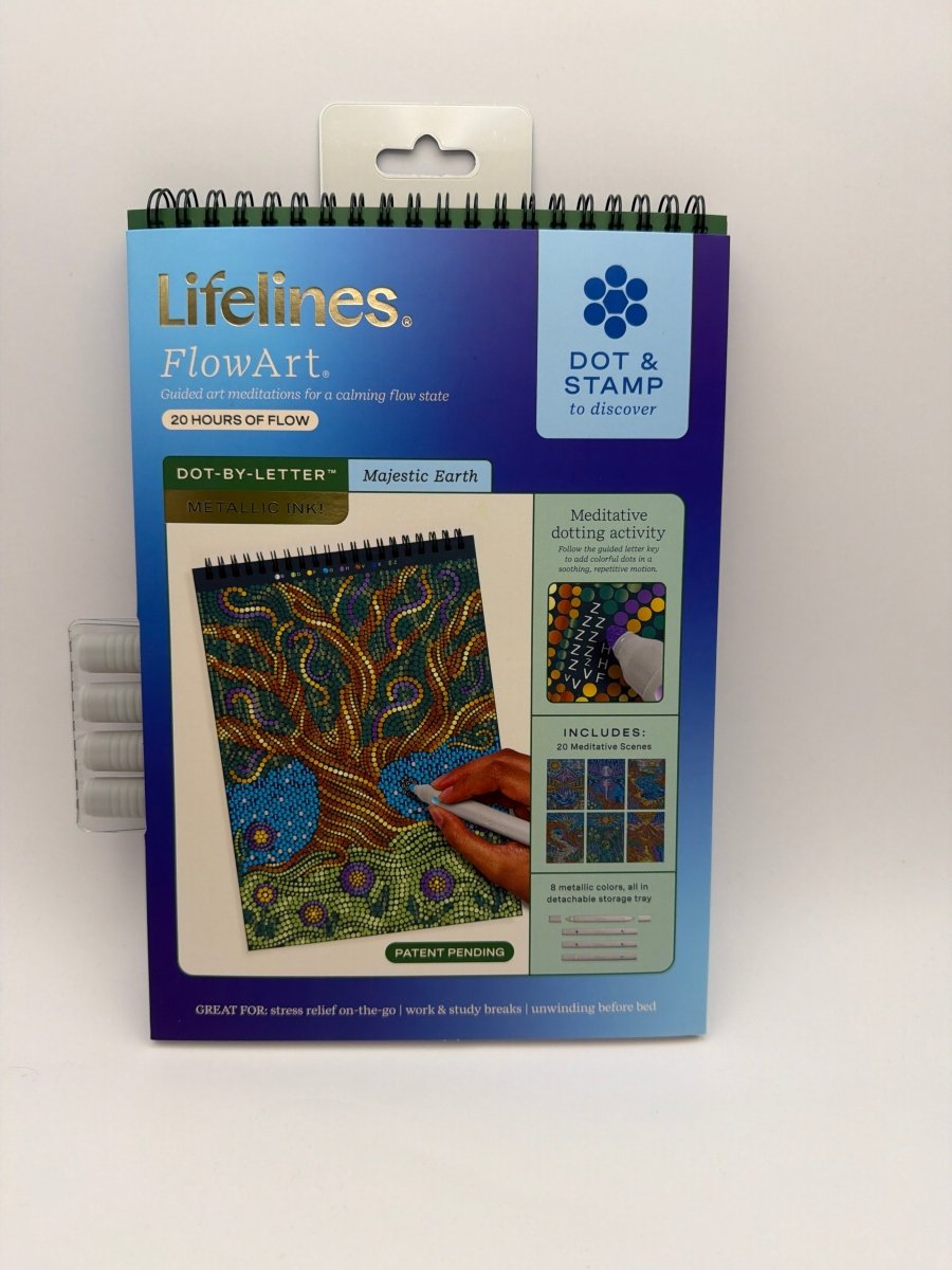 FlowArt® - Metallic Dot-By-Letter | Lifelines - Pages & Parcels