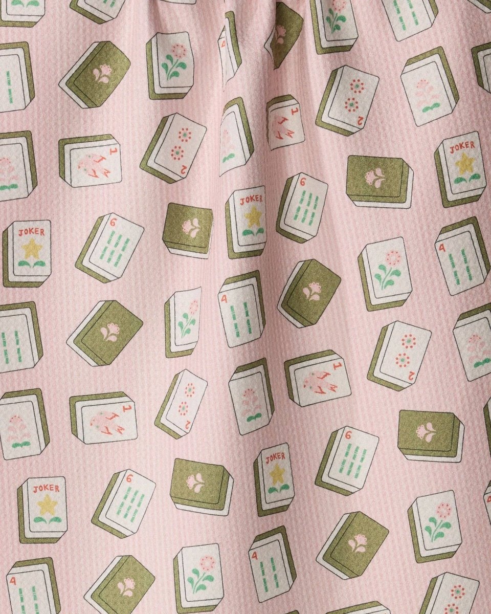 Flower Tiles Tea Towel - Pages & Parcels