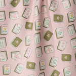 Flower Tiles Tea Towel - Pages & Parcels