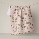 Flower Tiles Tea Towel - Pages & Parcels