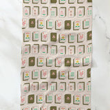 Flower Tiles Tea Towel - Pages & Parcels