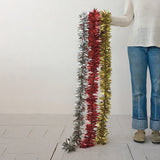 Gold-finish foil leaf garland