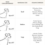 Football Knit Dog Bandana - Pages & Parcels