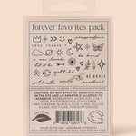 Forever Favorites Temporary Tattoo Pack - Pages & Parcels