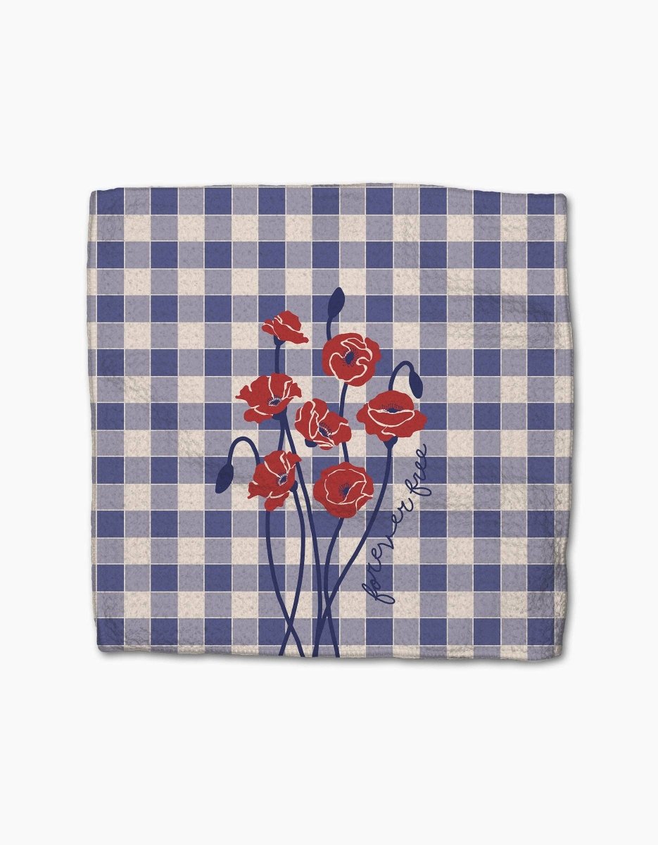 Forever Free Poppies Dishcloth Set - Pages & Parcels