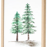 Framed Print Tree Wood - Pages & Parcels