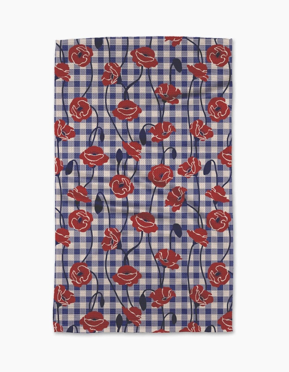 Freedom Poppy Field Tea Towel - Pages & Parcels