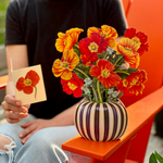French Poppies (8 Pop - up Greeting Cards) - Pages & Parcels