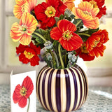 French Poppies (8 Pop - up Greeting Cards) - Pages & Parcels