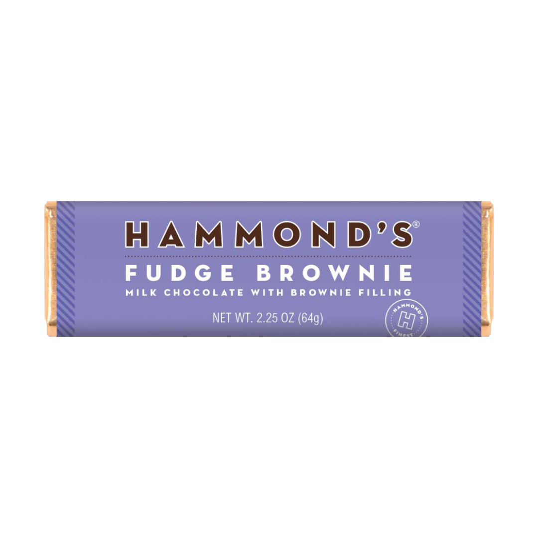 Hammond's Fudge Brownie candy bar
