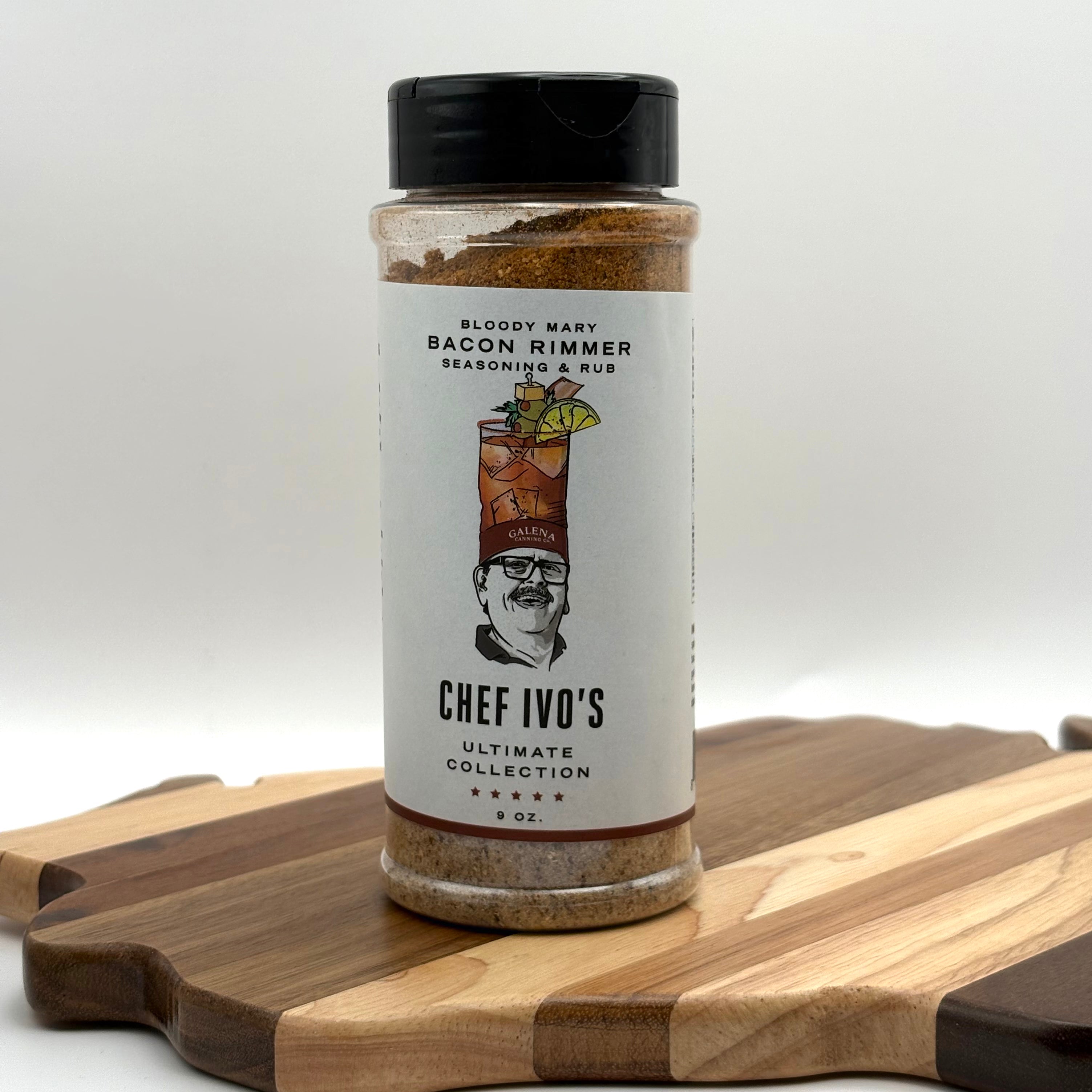 Galena canning co chef Ivo's bloody mary bacon rimmer seasoning and rub