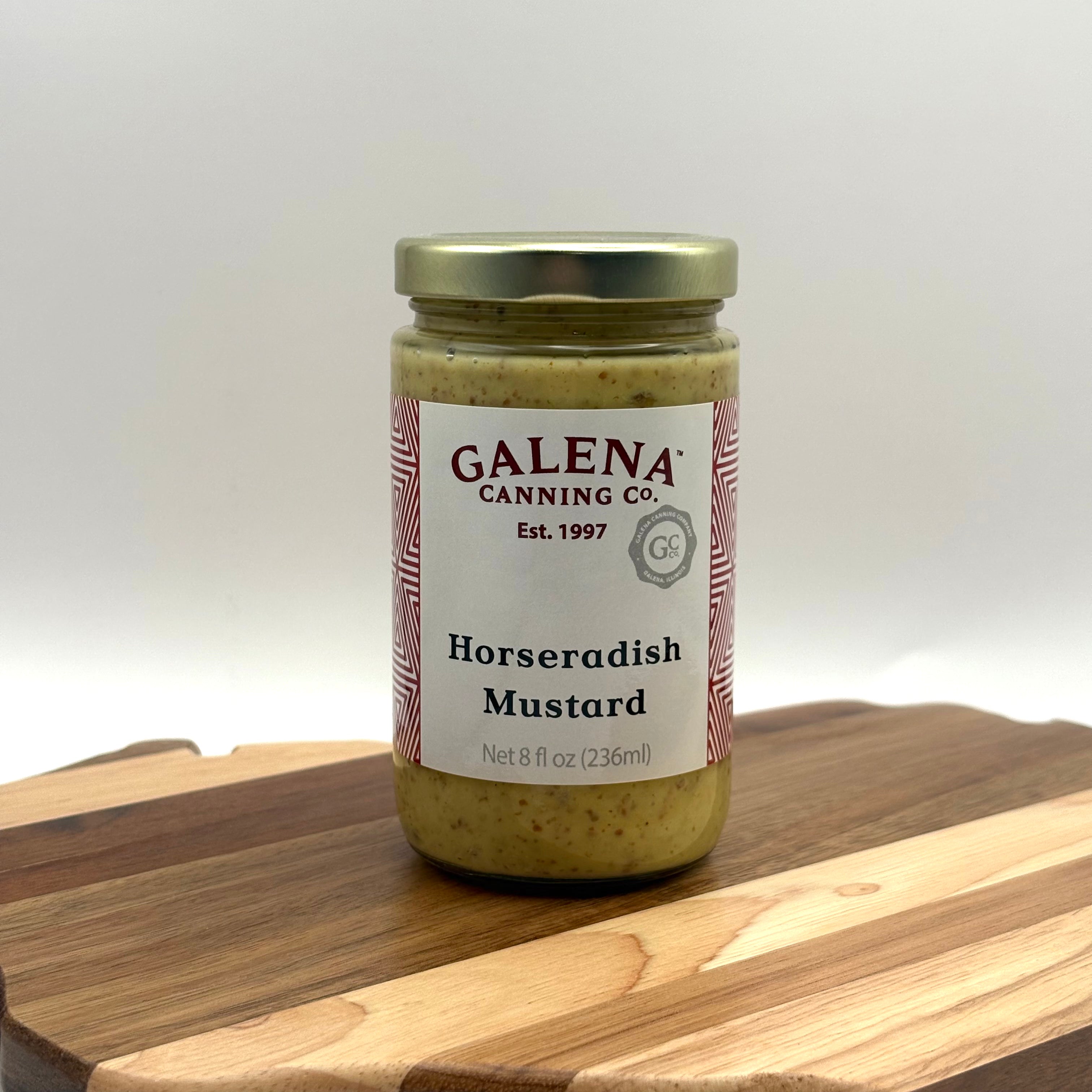 Galena canning co horseradish mustard