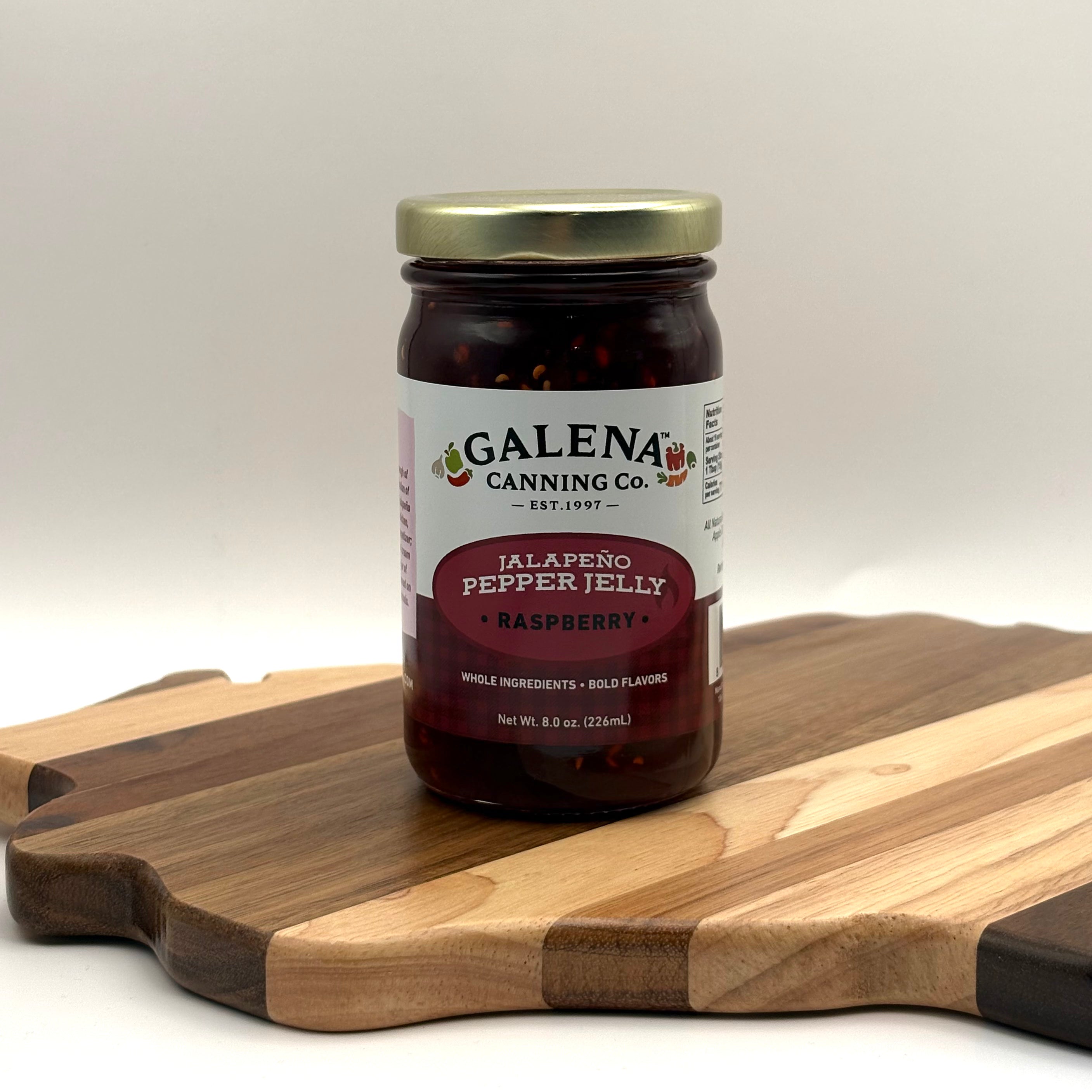 Galena canning co jalapeno pepper jelly raspberry
