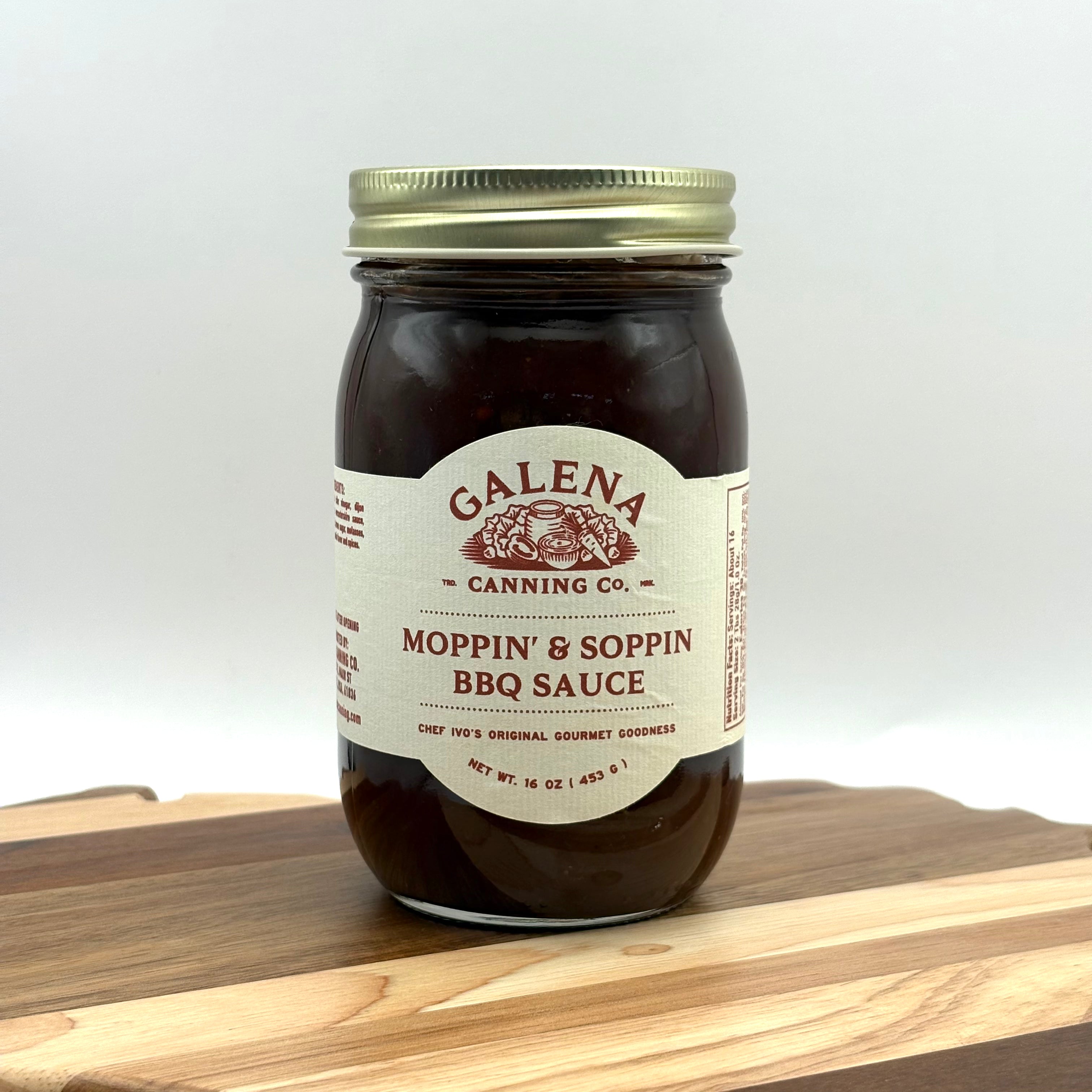 Galena canning co moppin and soppin bbq sauce