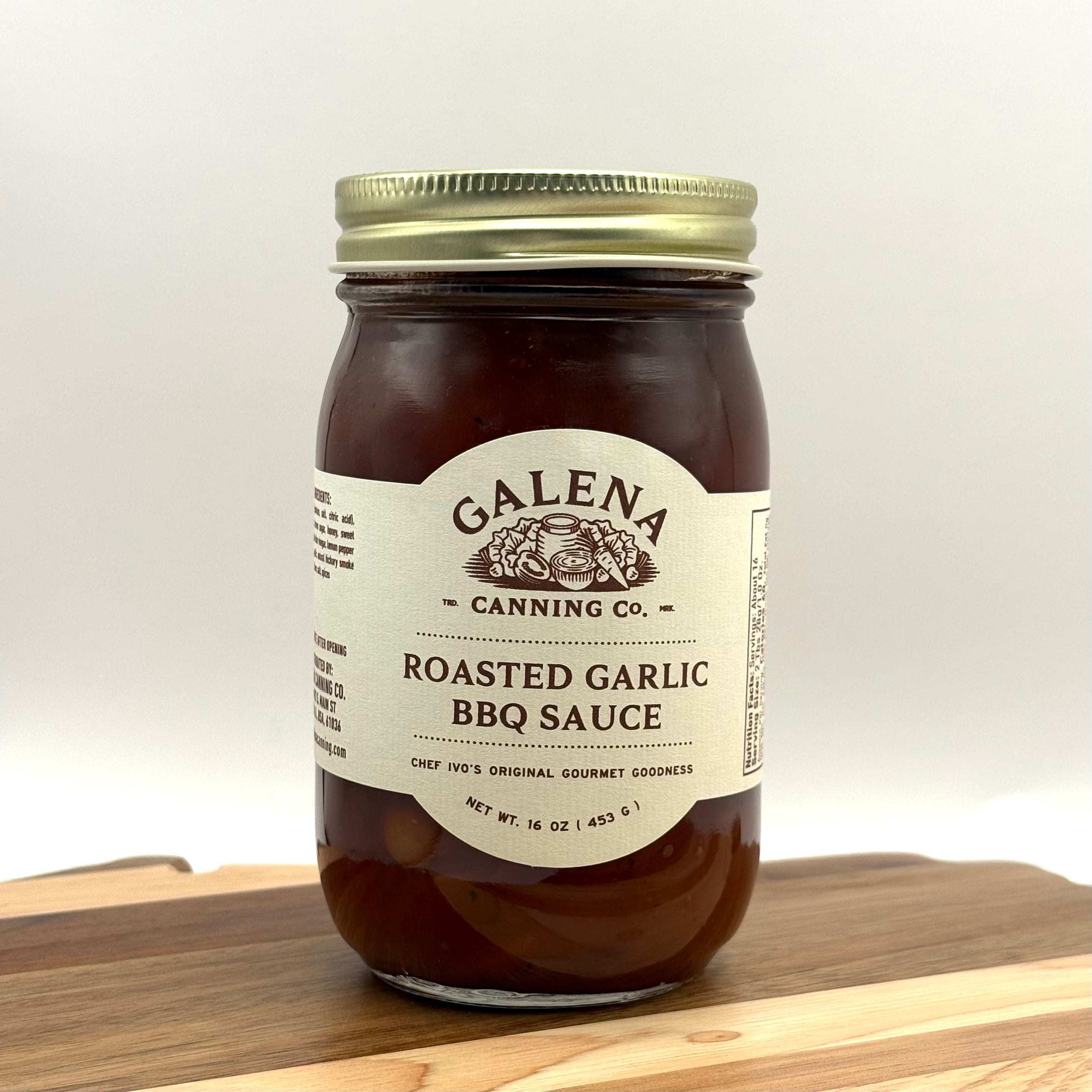 Galena canning co roasted garlic bbq sauce