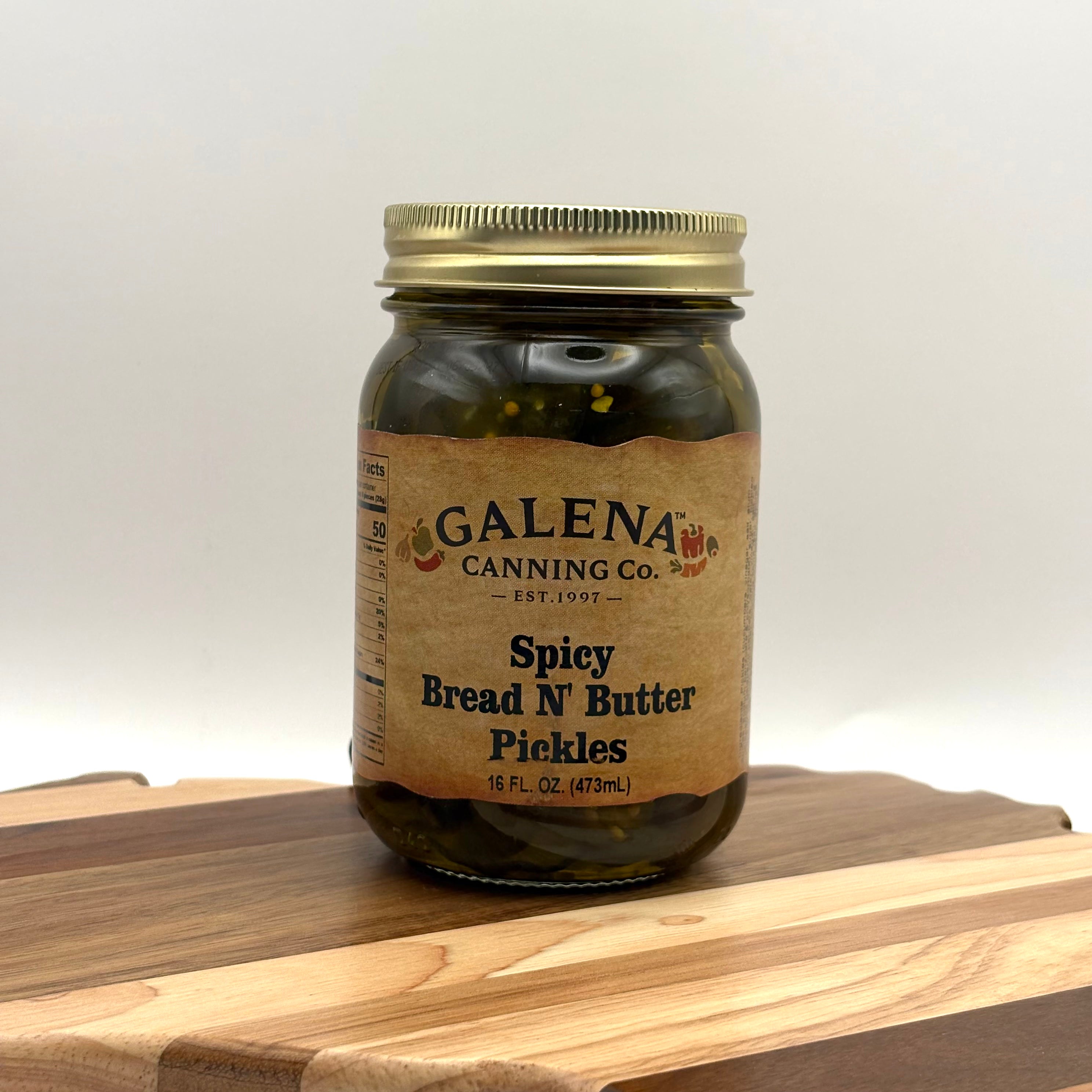 Galena canning co spicy bread and butter pickles