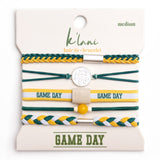 Game Day Green & Yellow Bracelet | K'lani - Pages & Parcels