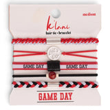 Game Day Red, Black & White Bracelet | K'lani - Pages & Parcels
