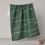 Garland Glow Tea Towel - Holiday 2026 - Pages & Parcels